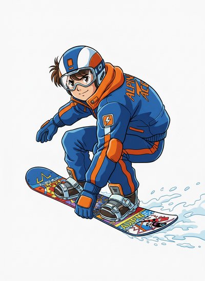 Andrew's Snowy Adventures ⛄ - Classic Anime