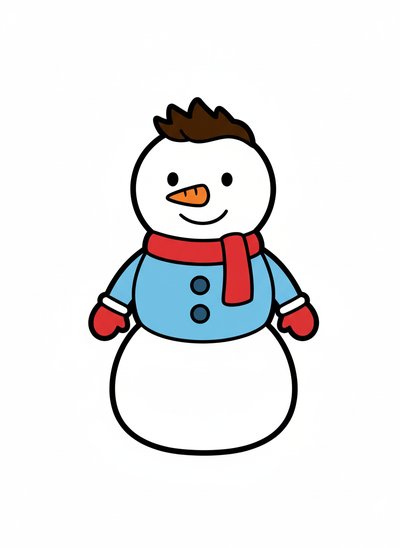 My Wee Lad the Snowman - Preschool Simple