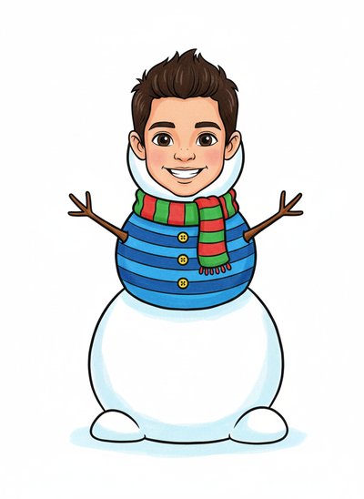My Wee Lad the Snowman - Classic Coloring Book