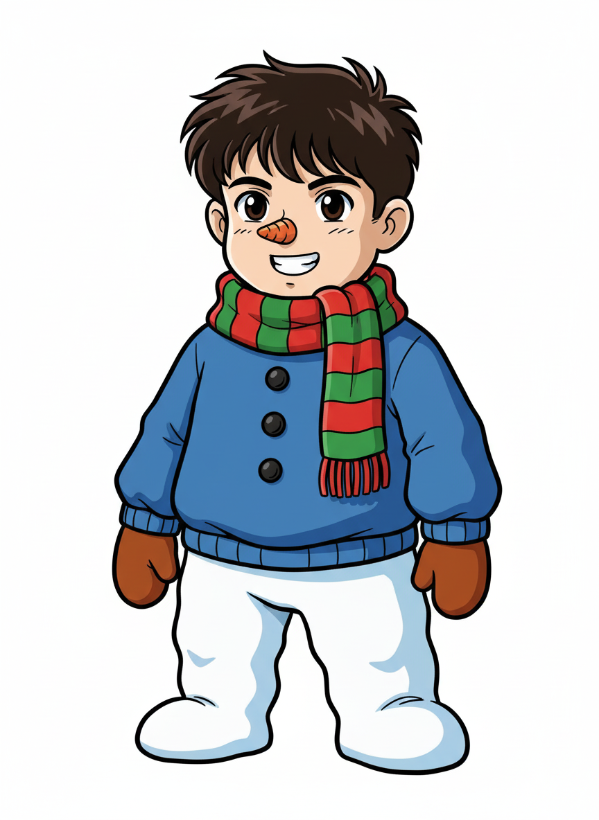 Snowdrew the Snowman - Classic Anime