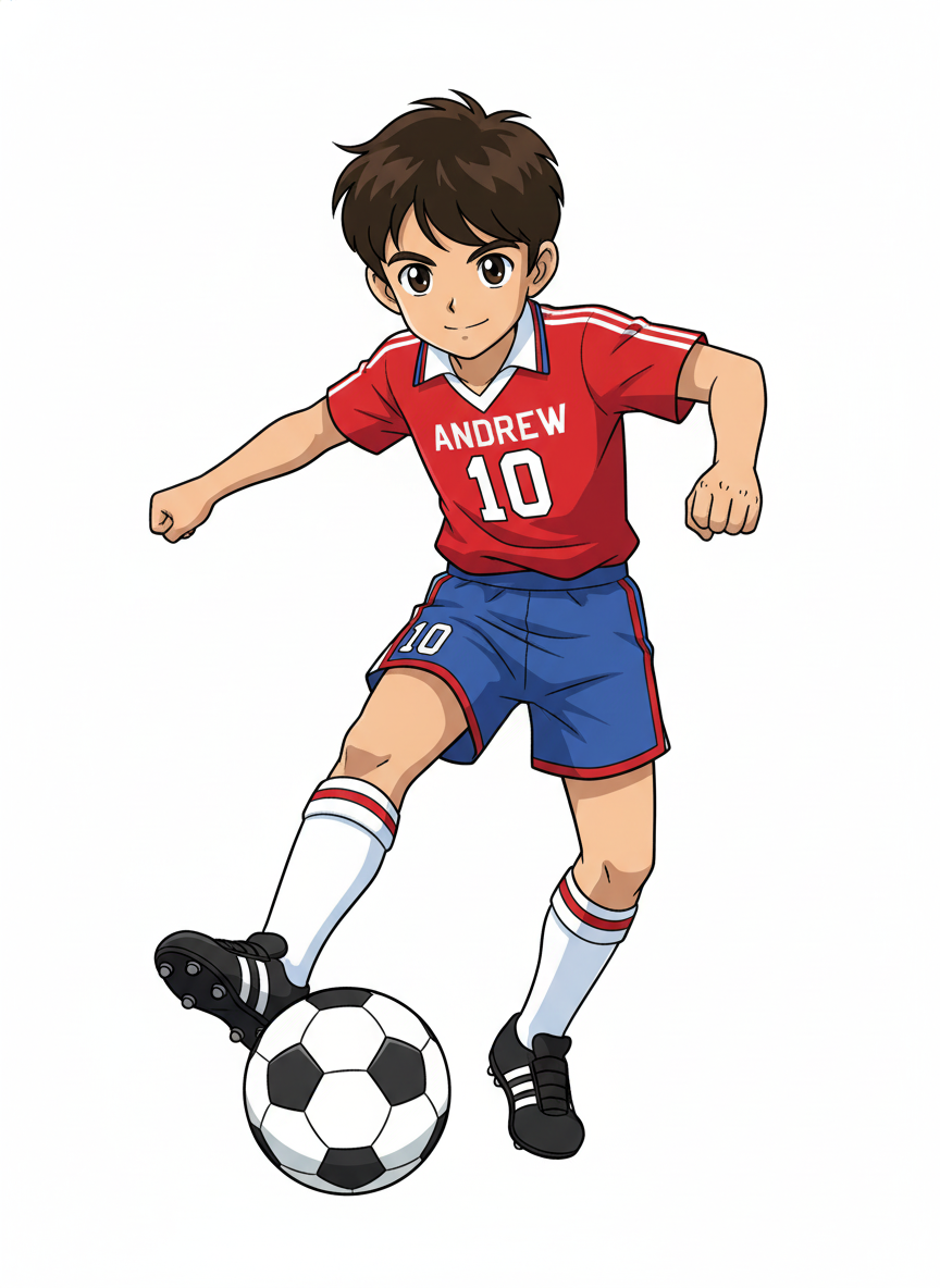 Andrew the Footie Ace - Classic Anime