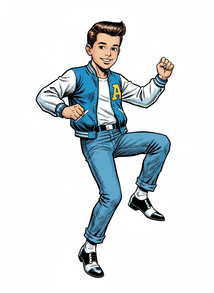 Andrew the Jivin' Jumper - Comic Book