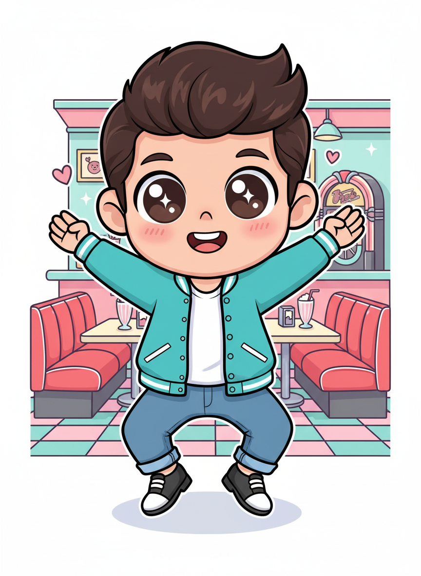 Andrew the Jivin' Jumper - Kawaii Cute