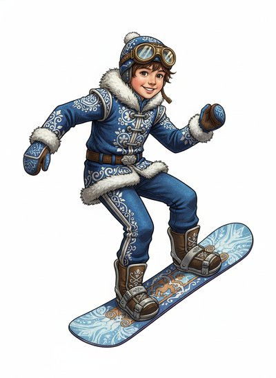 Andrew's Snowy Adventures ⛄ - Fairy Tale Classic