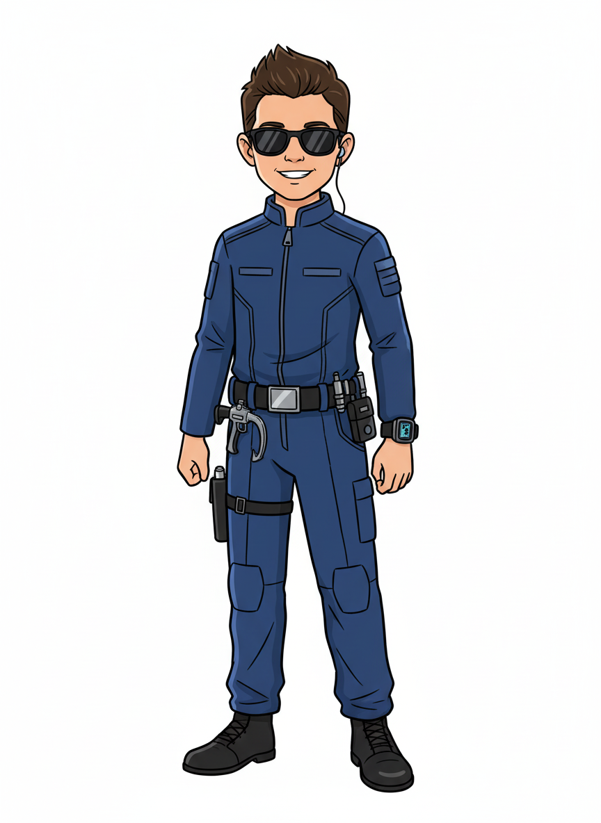 Agent Andrew - Classic Coloring Book