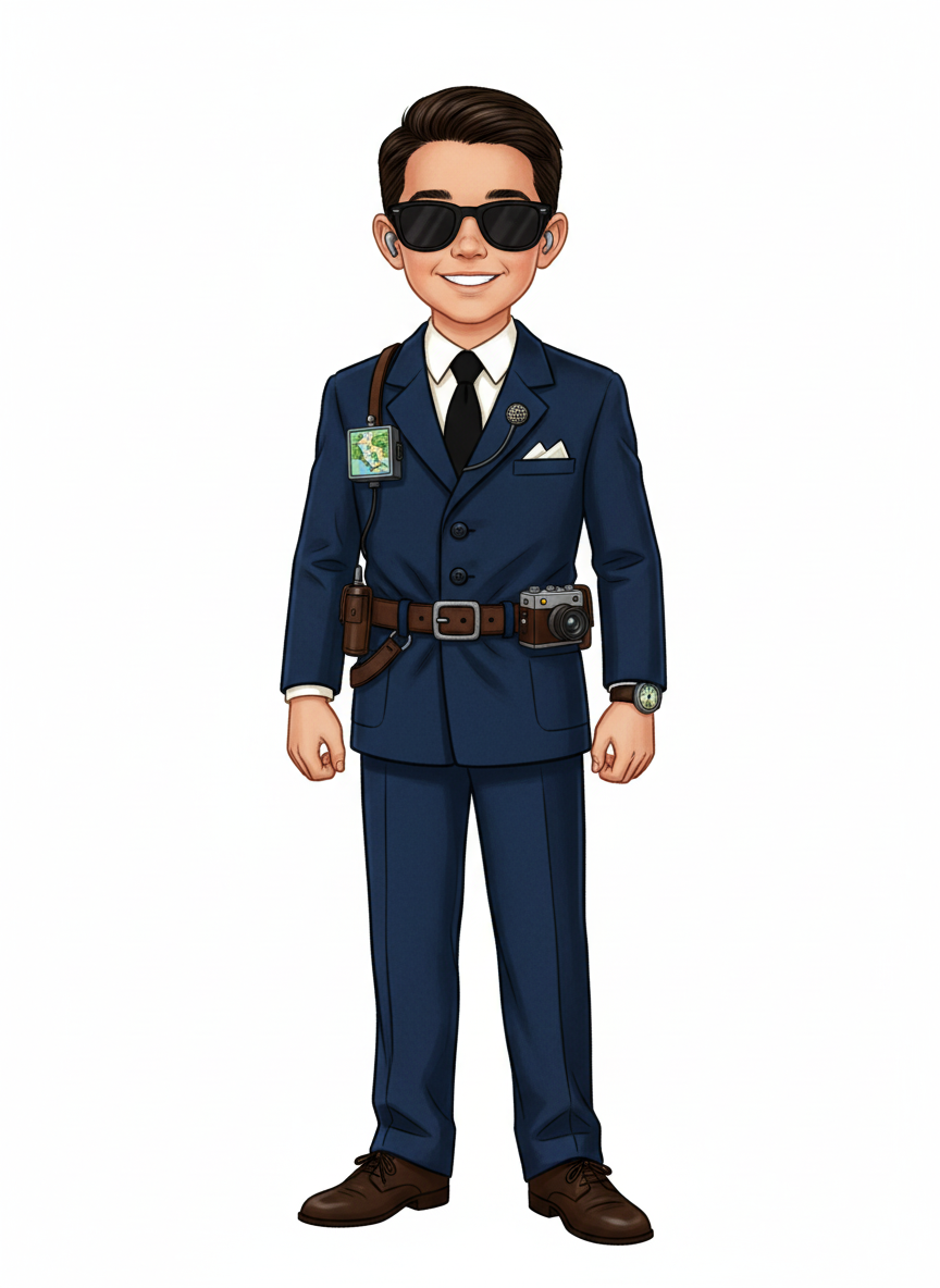Agent Andrew - Vintage Storybook