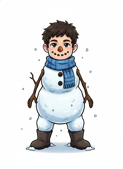 My Wee Lad the Snowman - Webtoon Anime