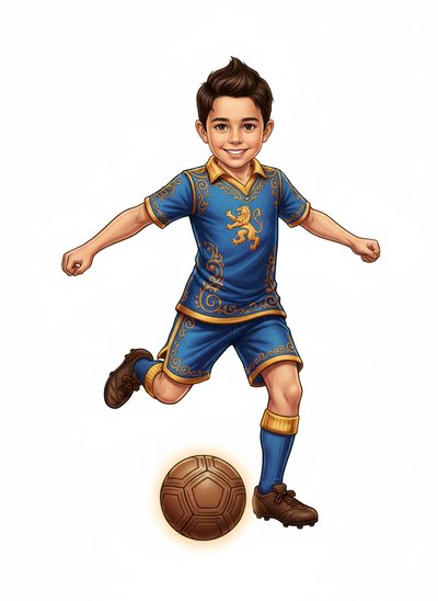 Andrew's Soccer Star Dreams ⚽ - Fairy Tale Classic