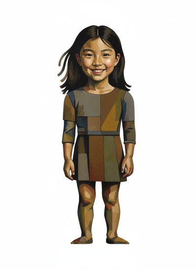 Mei's Character Pack - Cubist Painting