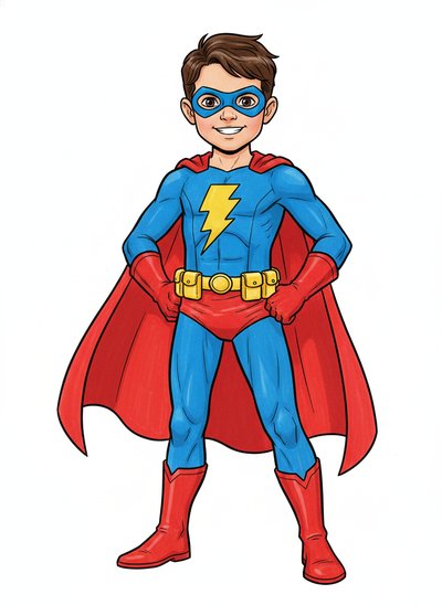 Andrew's Heroic Adventures 🌟 - Classic Coloring Book