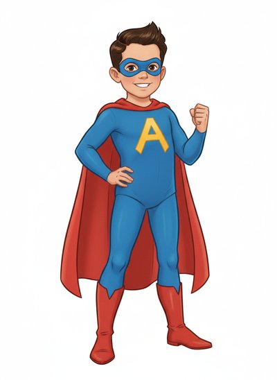 Andrew's Heroic Adventures 🌟 - Vintage Storybook