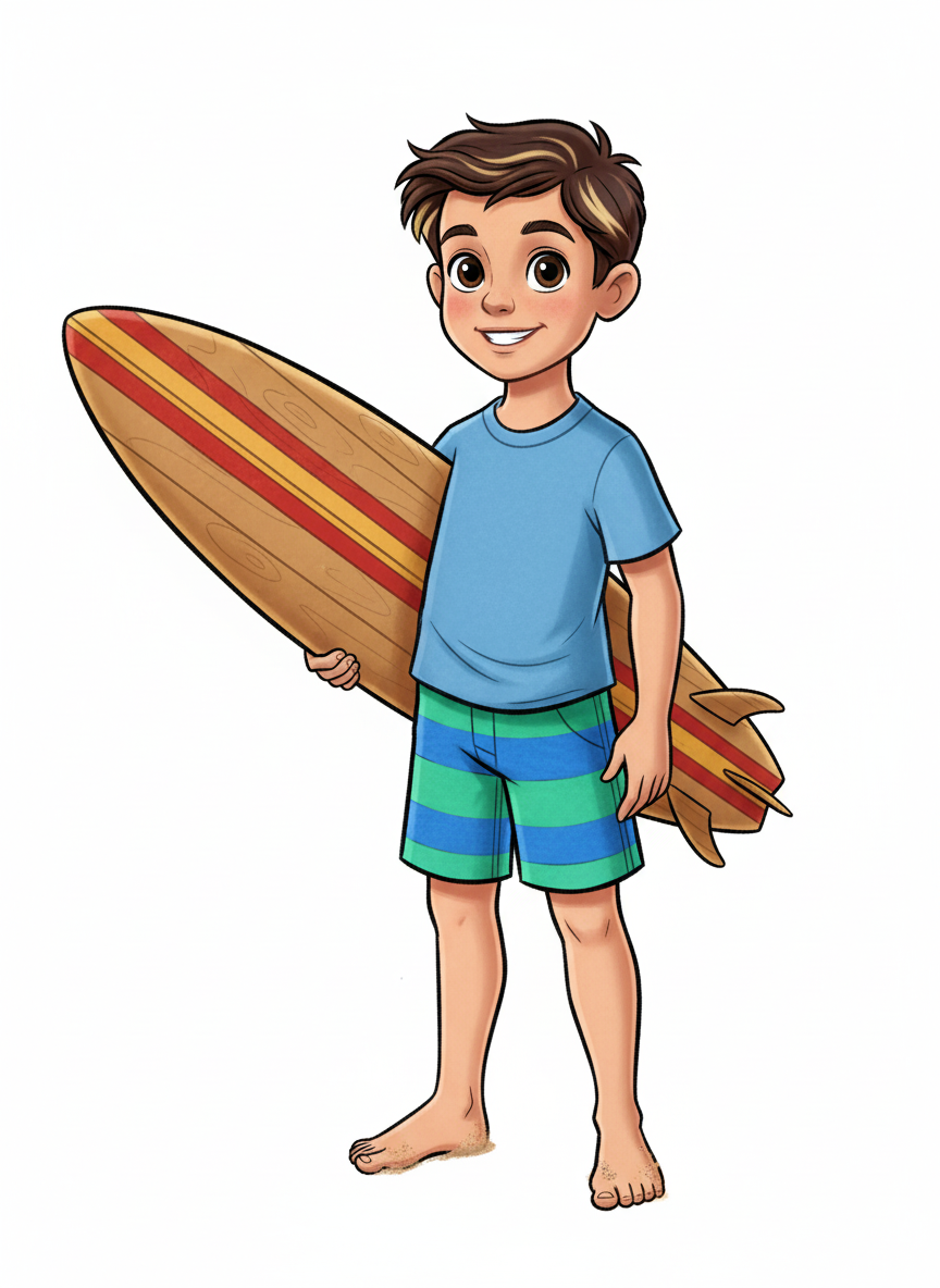 Andrew the Surf Champion - Golden Age Animation
