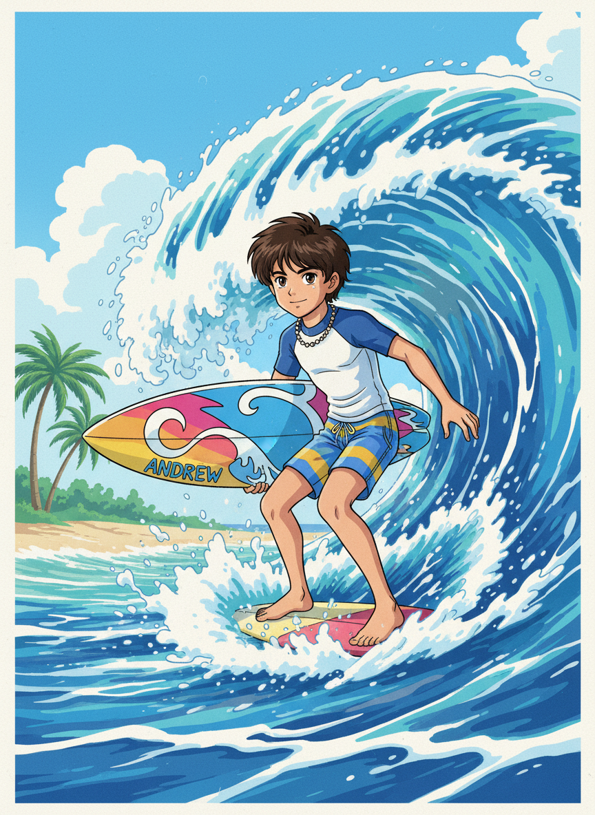 Andrew the Wave Rider - Classic Anime