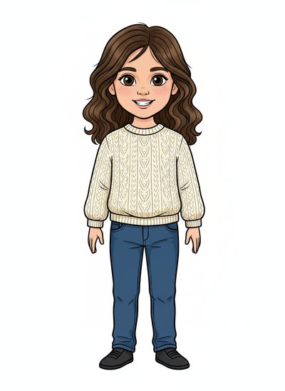 Lana's Character Pack - Classic Coloring Book