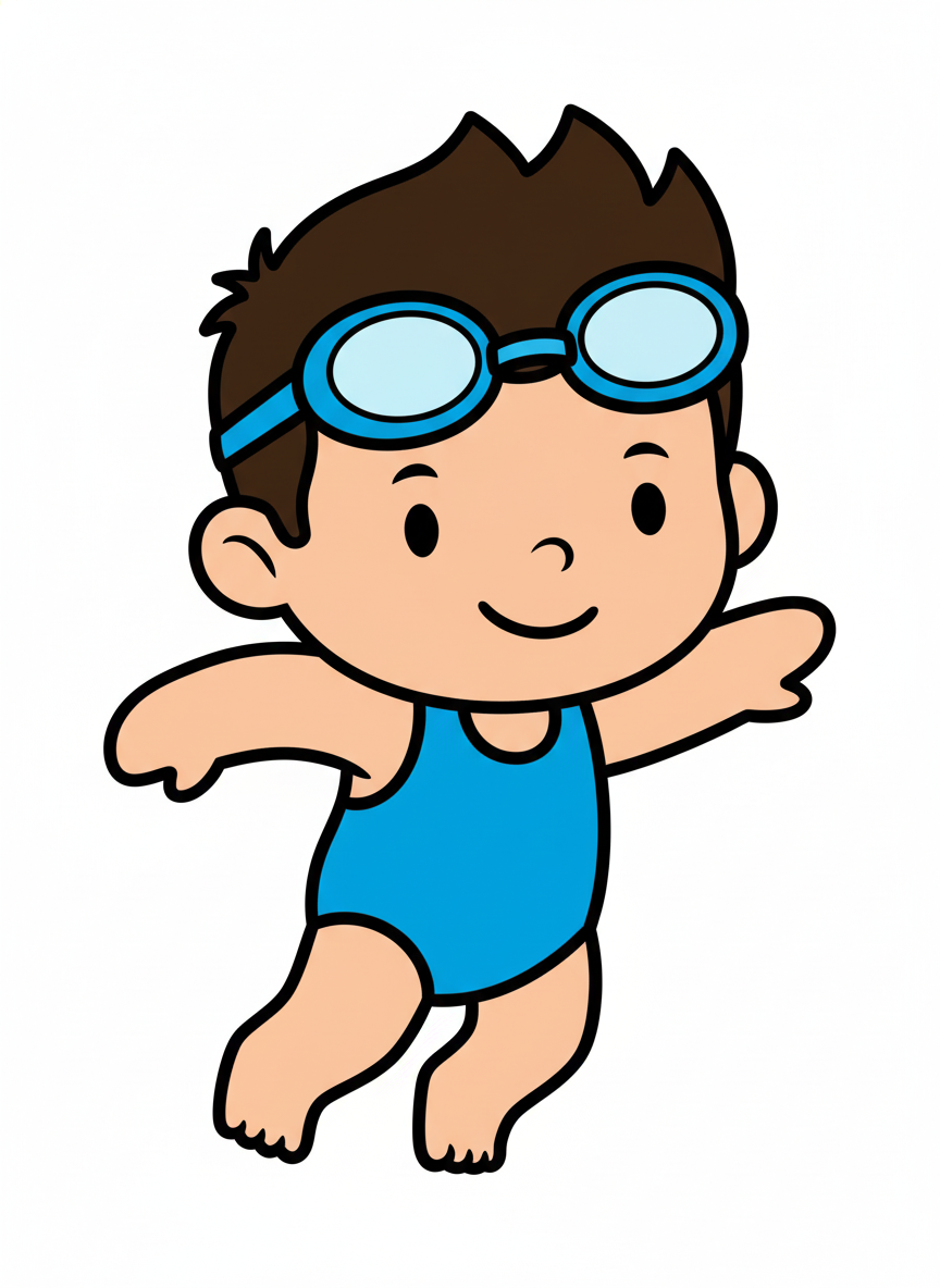 Andrew the Aquatic Adventurer - Preschool Simple