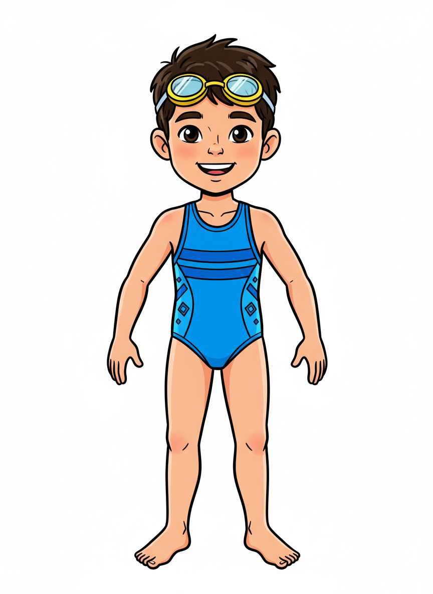 Andrew the Aquatic Adventurer - Classic Coloring Book