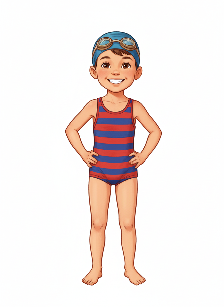 Andrew the Aquatic Adventurer - Vintage Storybook