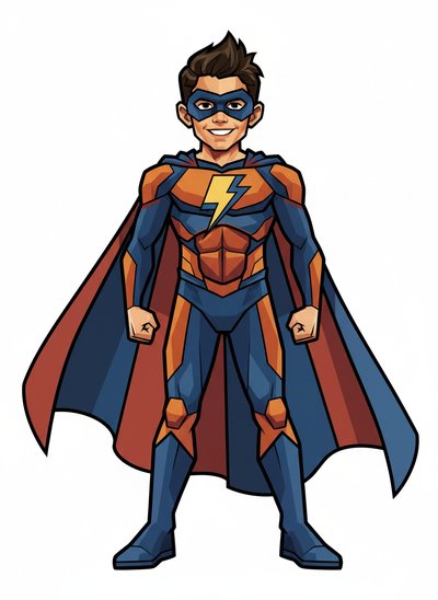 Andrew's Heroic Adventures 🌟 - Cubist Painting