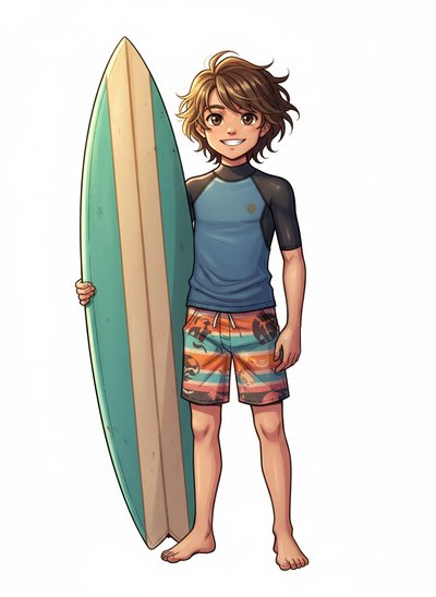 My Wee Surfer Lad 🌊 - Webtoon Anime