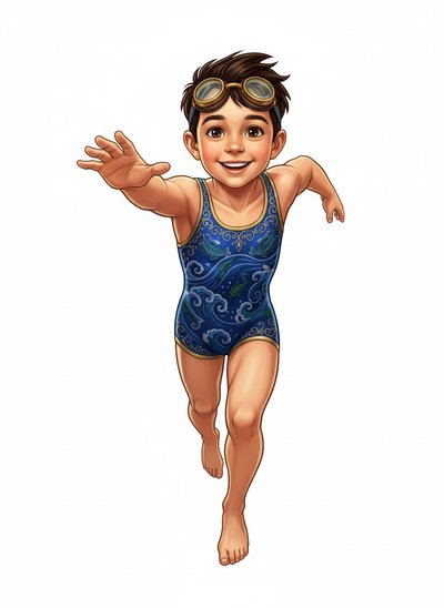 My Wee Lad the Swimmer 🌊 - Fairy Tale Classic