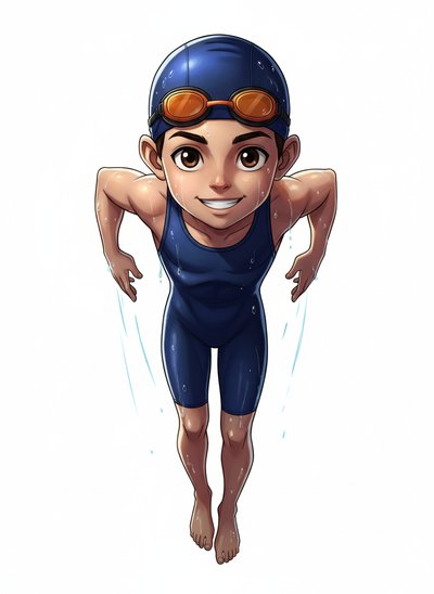 My Wee Lad the Swimmer 🌊 - Webtoon Anime