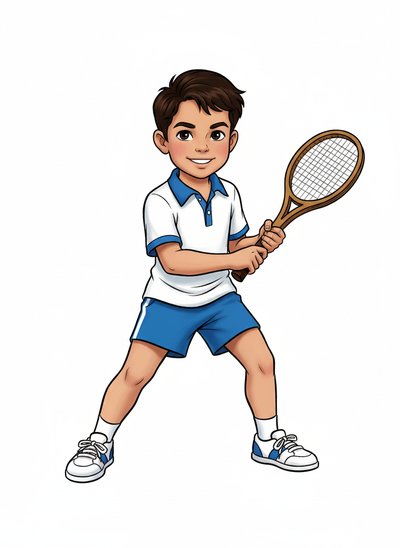 Andrew's Tennis Adventure 🎾 - Golden Age Animation