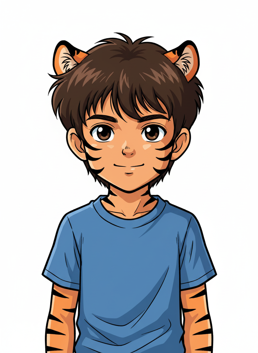 Andrew the Bold Tiger - Classic Anime