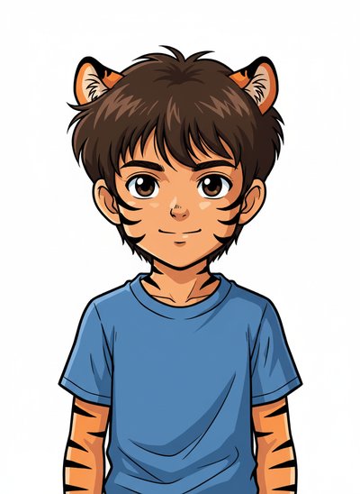 Andrew's Tiger Adventure 🐯 - Classic Anime