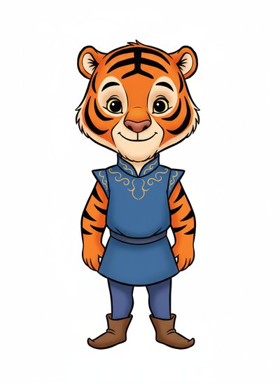 Andrew's Tiger Adventure 🐯 - Golden Age Animation