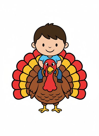 Andrew's Turkey Adventure 🦃 - Preschool Simple