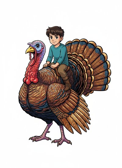 Andrew's Turkey Adventure 🦃 - Classic Anime