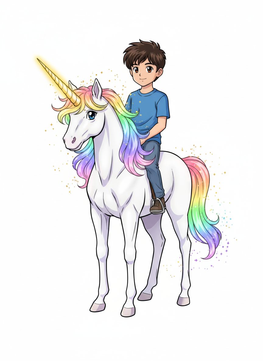Unicorn Andrew - Classic Anime