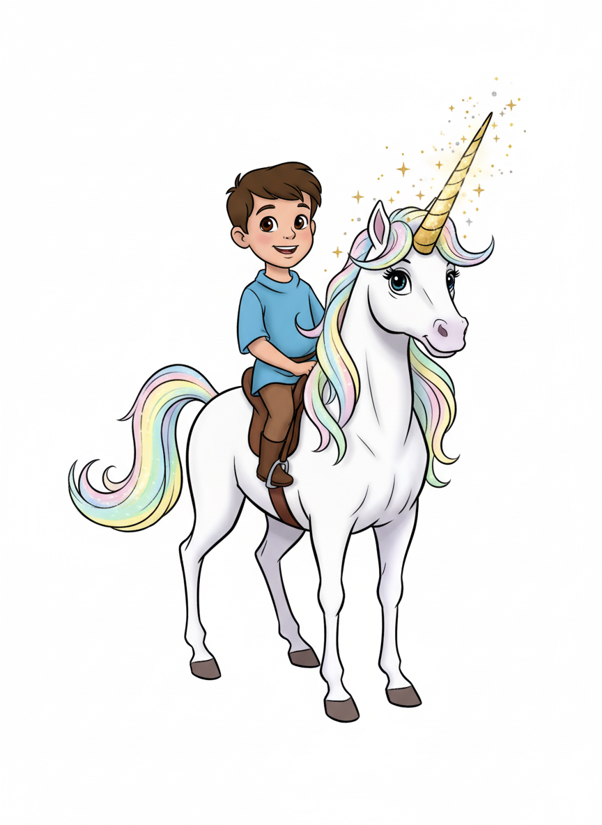 Unicorn Andrew - Golden Age Animation