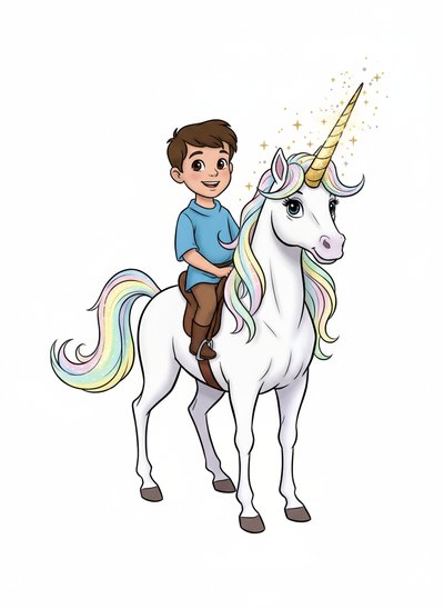 Andrew's Magical Unicorn Journeys - Golden Age Animation