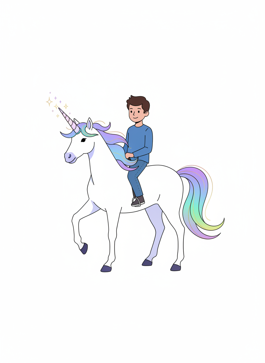 Unicorn Andrew - Minimalist