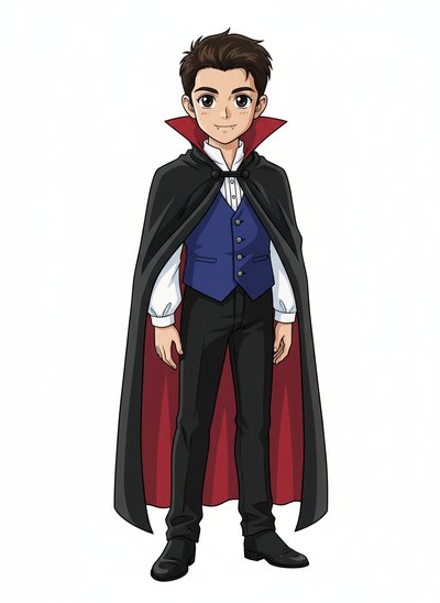 My Wee Lad as a Vampire - Classic Anime