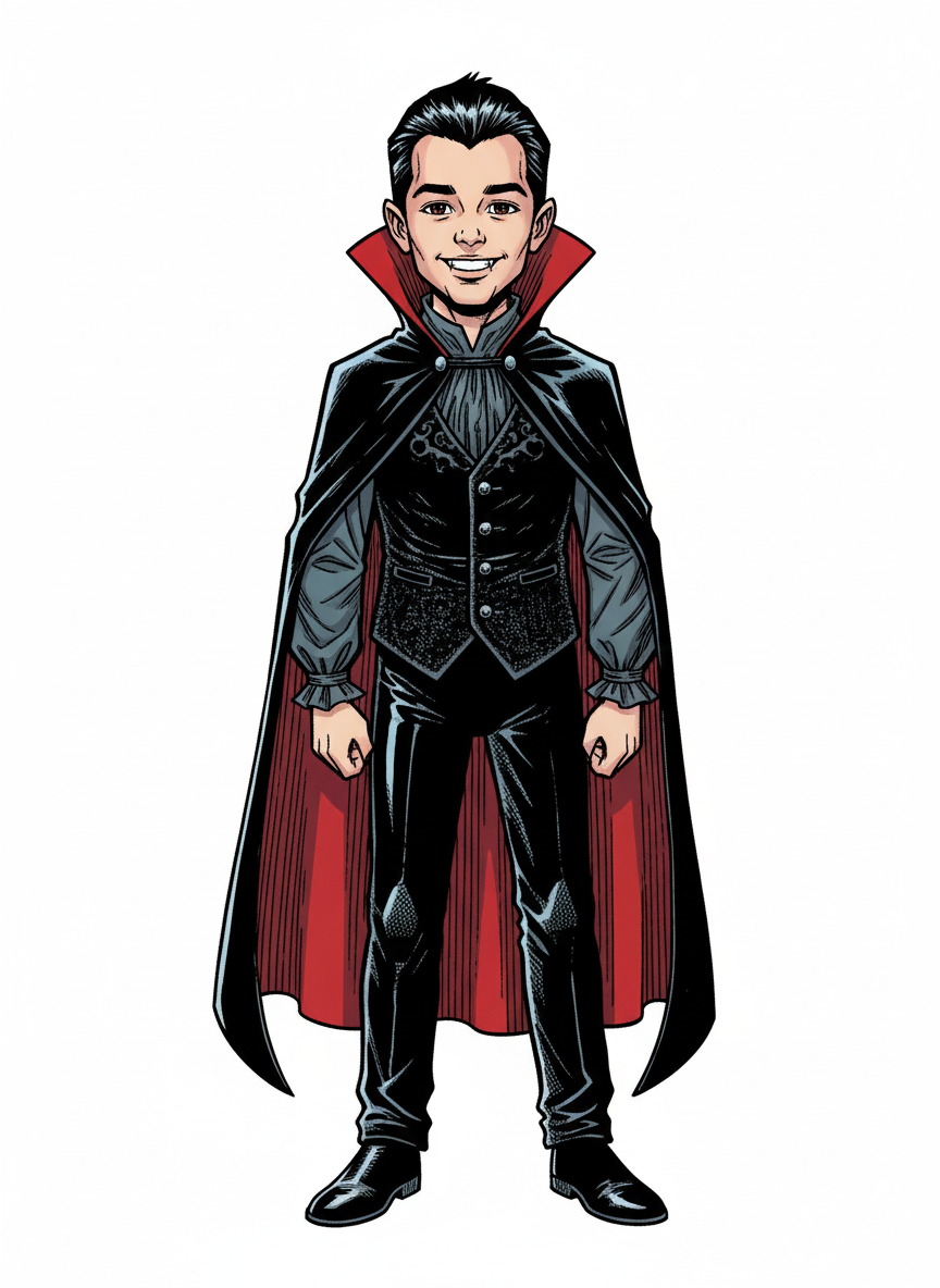 Andrew the Friendly Vampire - Comic Book