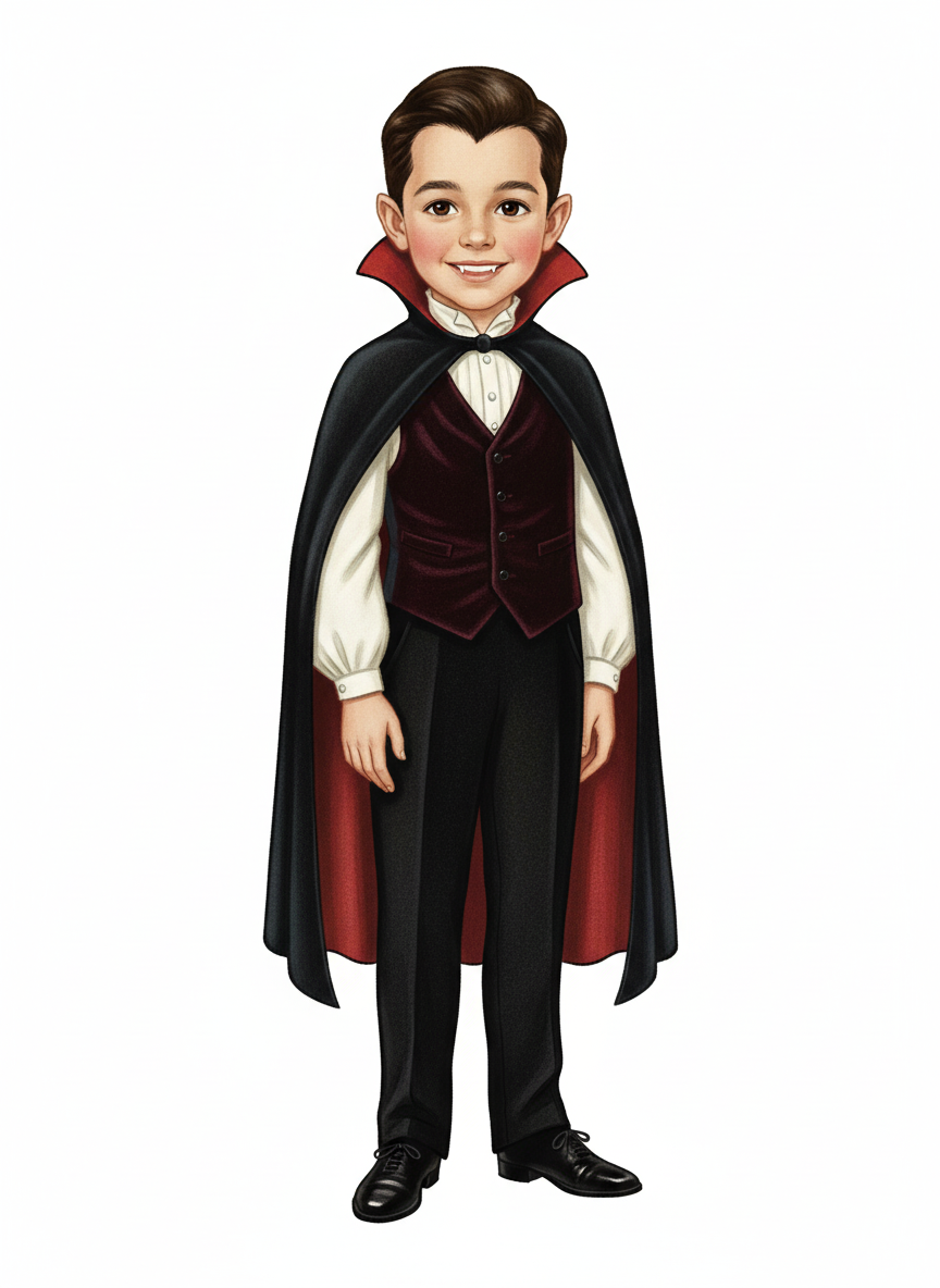 Andrew the Friendly Vampire - Vintage Storybook