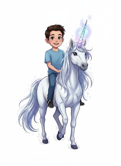 Andrew's Magical Unicorn Journeys - Webtoon Anime