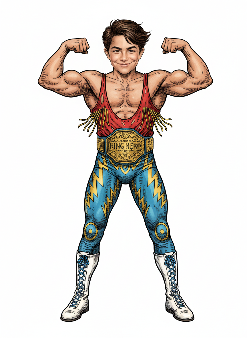 Andrew the Ring Hero - Victorian Illustration