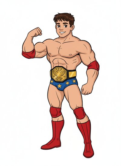 Andrew's Wrestling Wonder - Golden Age Animation