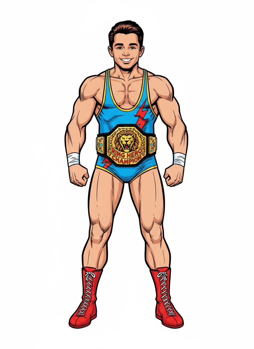 Andrew the Ring Hero - Comic Book