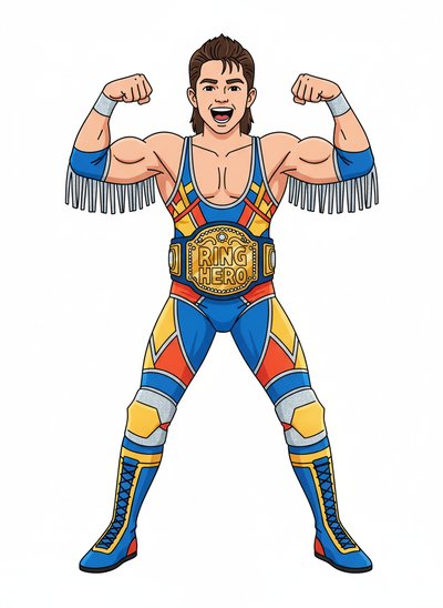 Andrew's Wrestling Wonder - Minimalist