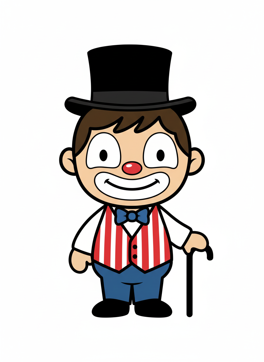 Andrew the Dapper Performer - Preschool Simple