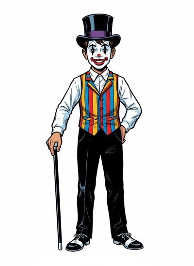 My Boy's Vaudeville Adventure 🎩 - Comic Book