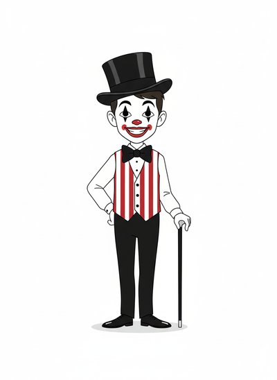 My Boy's Vaudeville Adventure 🎩 - Minimalist