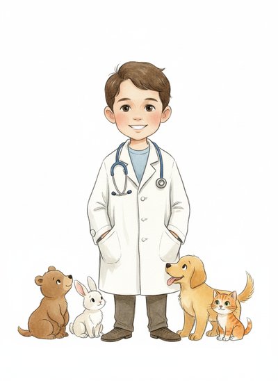 Andrew's Veterinary Adventures 🐾 - Gentle Pencil