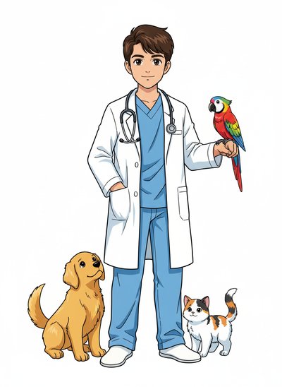 Andrew's Veterinary Adventures 🐾 - Classic Anime
