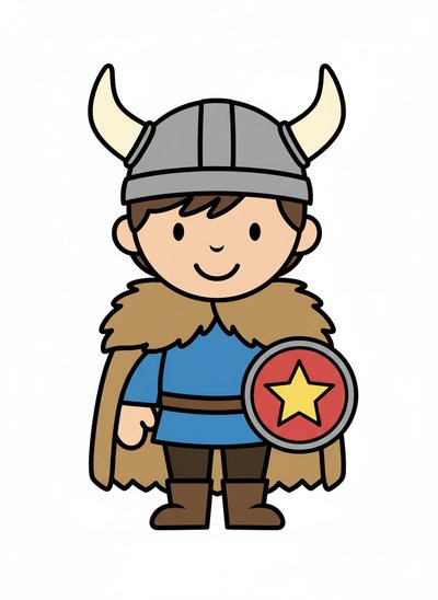 Andrew's Viking Adventures 🚀 - Preschool Simple