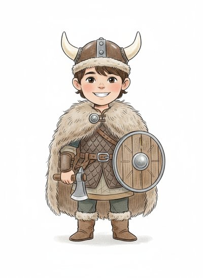 Andrew's Viking Adventures 🚀 - Gentle Pencil